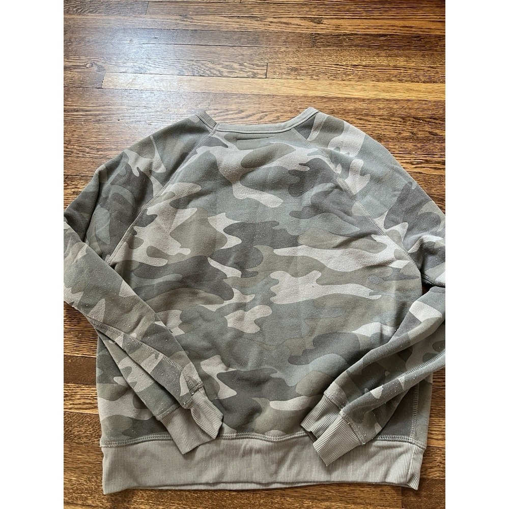 Women's U.S. ARMY Licensed, Fleece Lined Camo Sweatshirt GREEN - SMALL - Picture 4 of 4